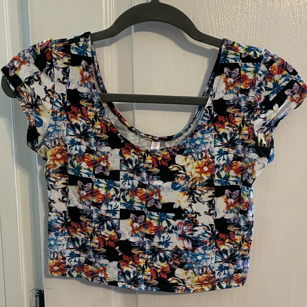 Floral Crop Top
